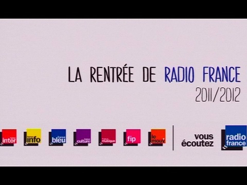 Conférence de presse "La Rentrée de Radio France 2011/2012"