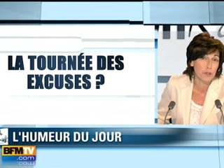La tournée des excuses ?