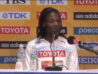 Montsho: "je progresse"