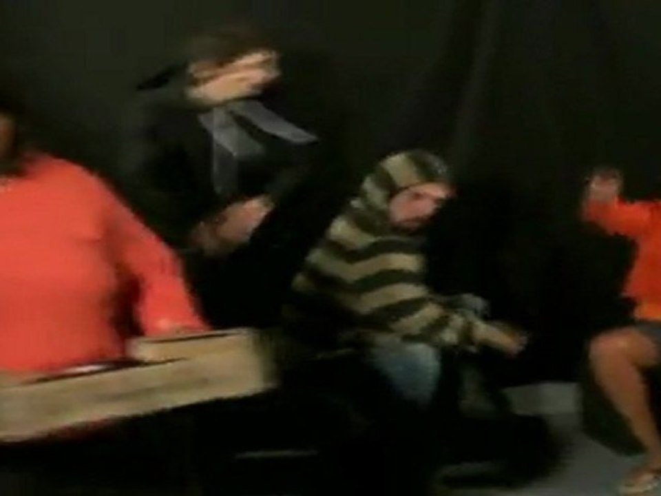 La cage d'escalier