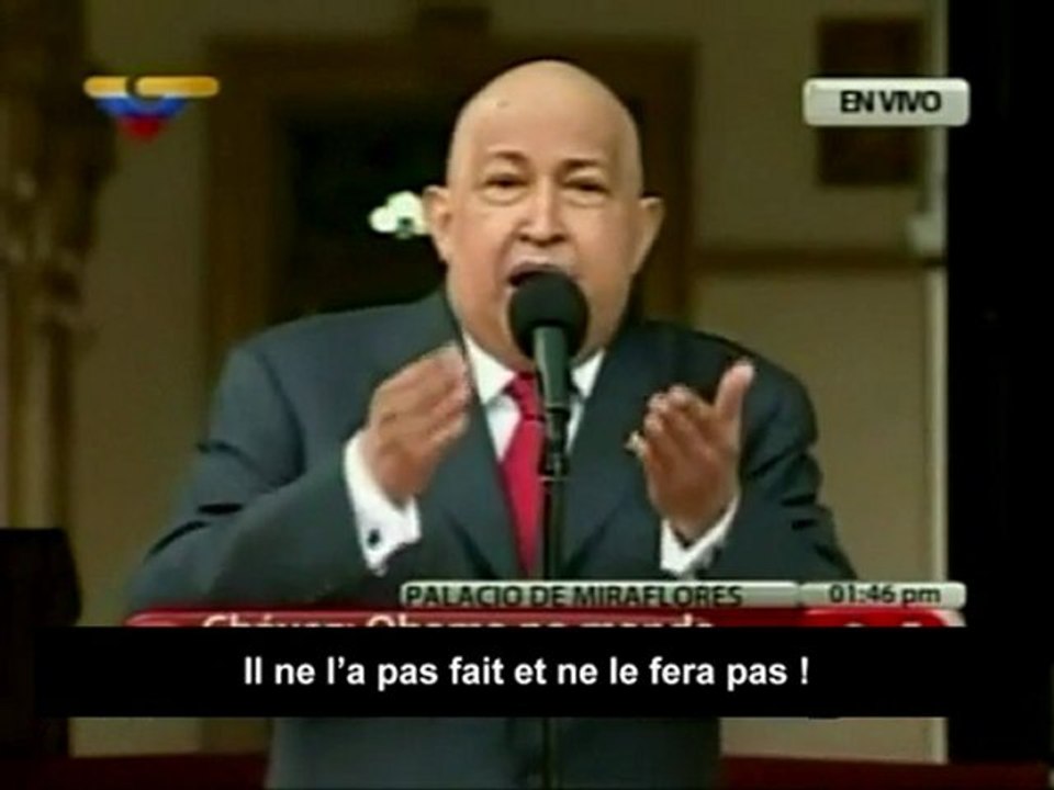 Chavez : "La tragédie libyenne ne fait que commencer"