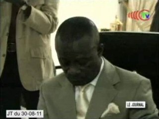 Le Colonel-commissaire Rock Cyriaque Ngalebaye installé dans ses nouvelles fonctions