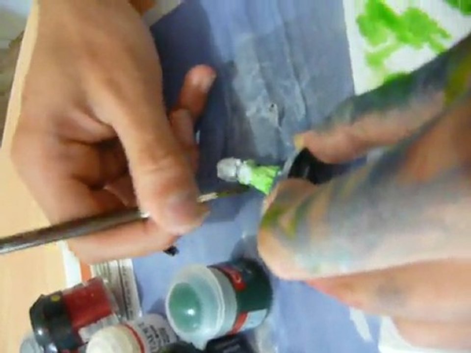 Peindre en lavis successifs