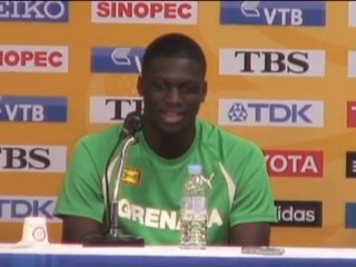 Mondiali - 400m uomini, gran festa a Grenada