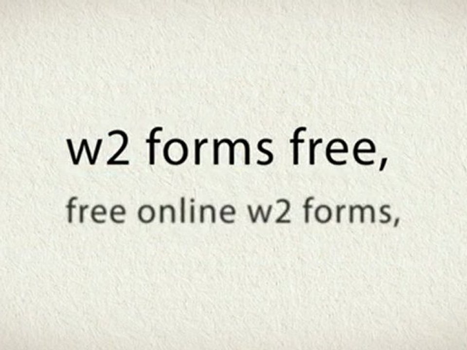 Free Online W2 Forms HERE! Print Out Current, Past, Lost and Old Irs W-2 Forms Copies For ANY Tax Year.