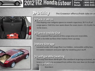 2012 Honda Crosstour supreme sports coupe series Seattle by Klein Honda Everett
