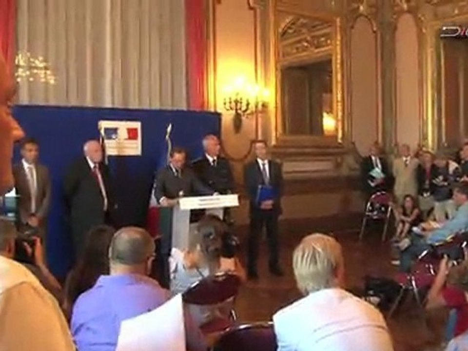 Déplacement de Claude Guéant à Marseille