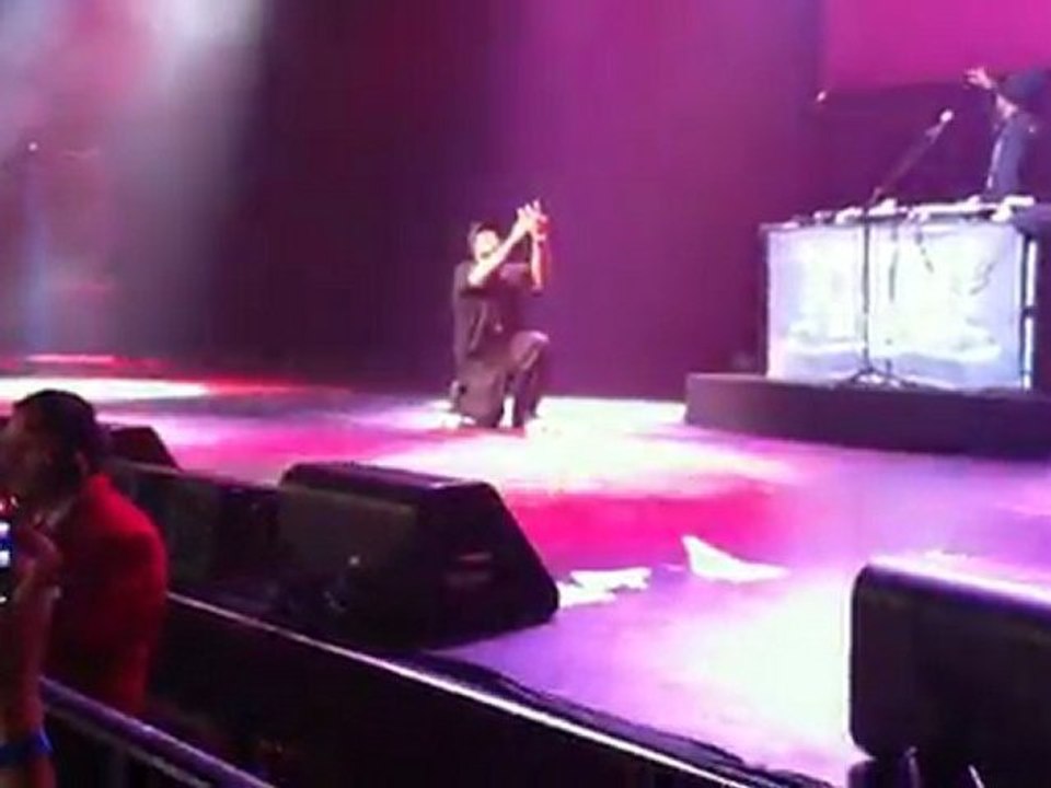 DJ Crazy Toones "Intro" Live @ 93.5 K-Day Fresh Fest 2010, Nokia Theater, Los Angeles, CA, 09-18-2010 Pt.1