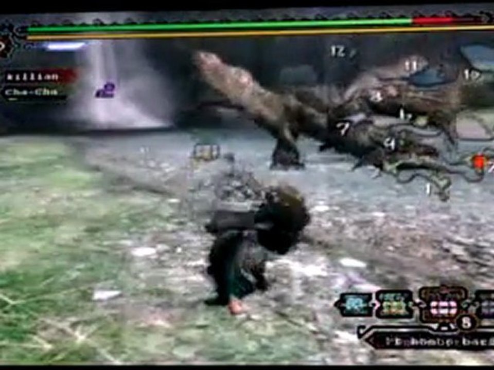 Monster hunter tri:Les aventures des 2 hunters=2 rathian et 1 ludrothR.Solo