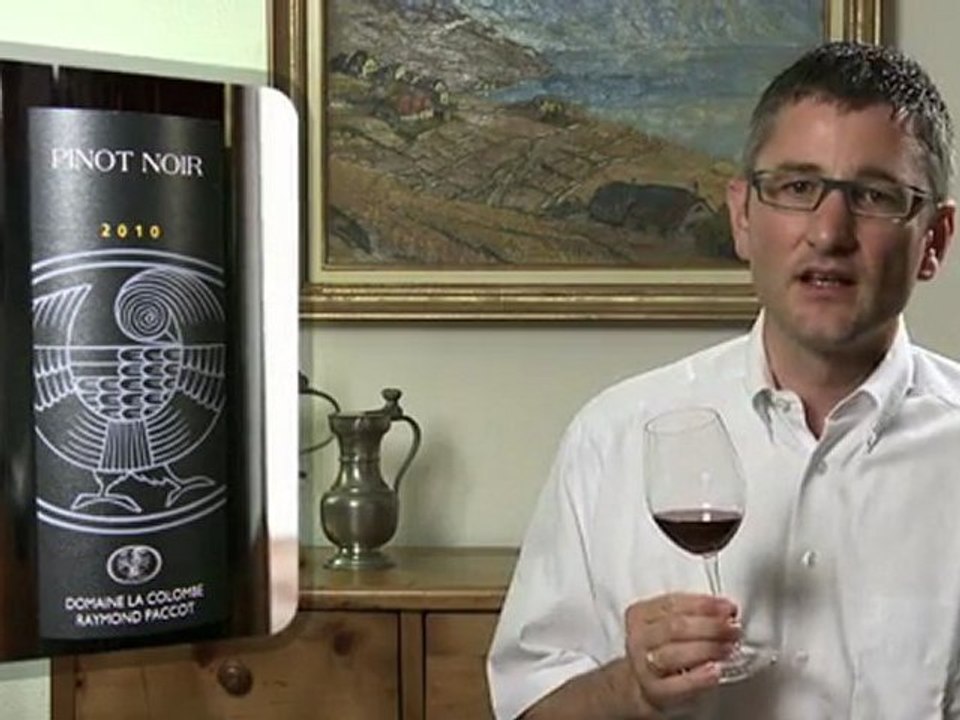 Pinot Noir 2010 Domaine de la Colombe Wein im Video