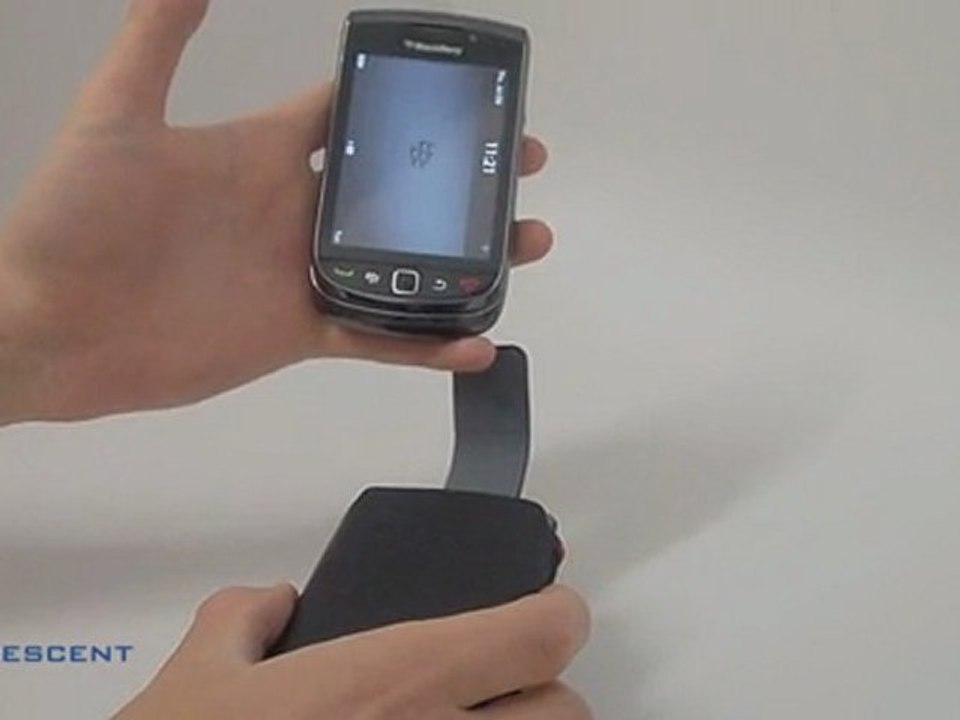 BlackBerry Leather Swivel Holster for Torch 9800