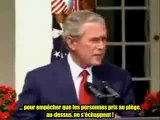 Bush parle d'explosifs utilisés le 11 septembre