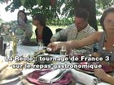 La Réole : le repas gastronomique filmé par France 3