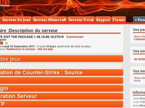 Presentation de mon serveur minecraft