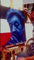 Artist Penn Painting Serge Gainsbourg