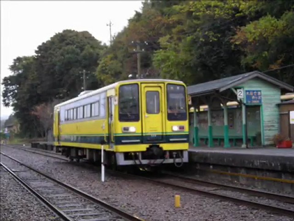 雨のいすみ鉄道(撮影：2009.04ほか)