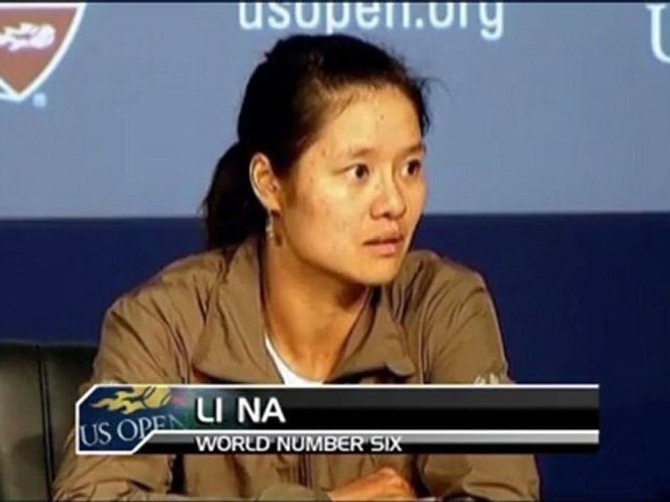 US Open - Li Na - Ich verliere das Selbstvertrauen