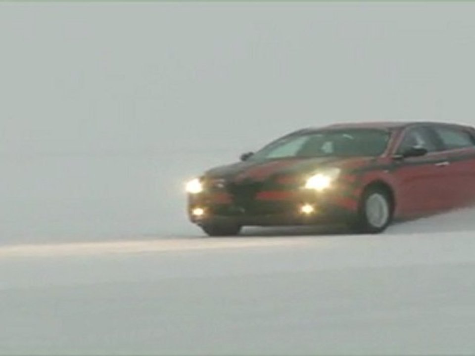 Autosital - Tests hivernaux de l'Alfa Romeo Giulietta - Partie 1