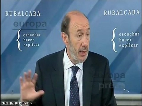 Rubalcaba preocupado por el 'primer empleo'
