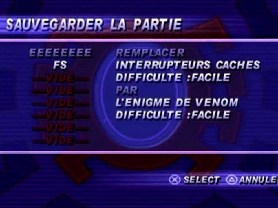 [PSX] Spider-Man - Partie 4 : Les égoûts