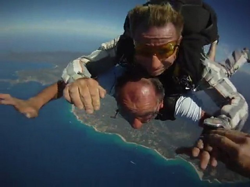 pat saute en parachute