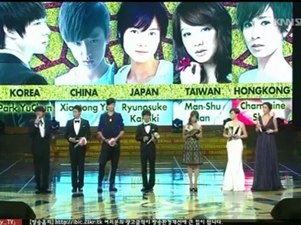 [TVXQHOME] 110831 Yuchun at SDA NETIZEN AWARDS on SBS