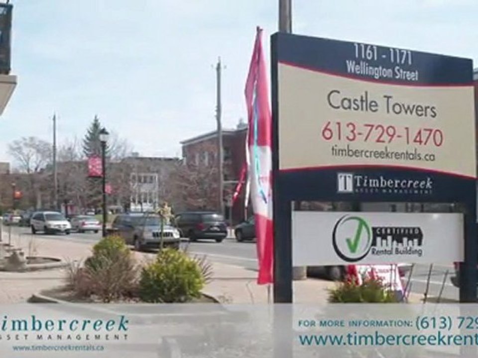 Timbercreek Rentals- 1161 Wellington Street (Castle Towers)