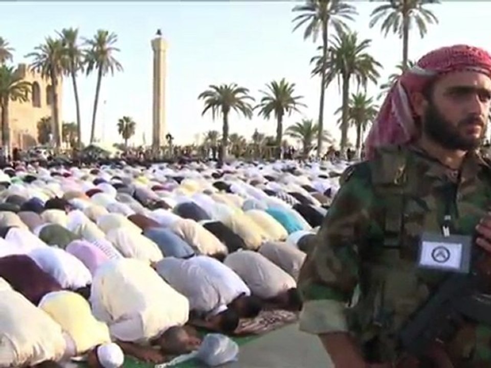 Libya marks first Eid of new era