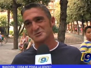 Manovra |Cosa ne pensa la gente