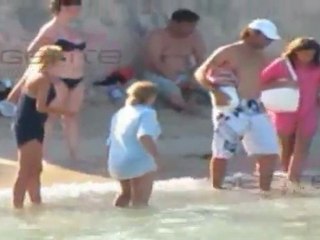 Carolina y Carlos disfrutando de Ibiza