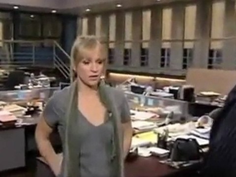 A.J. Cook Interview with Larry Himmel on Criminal Minds set