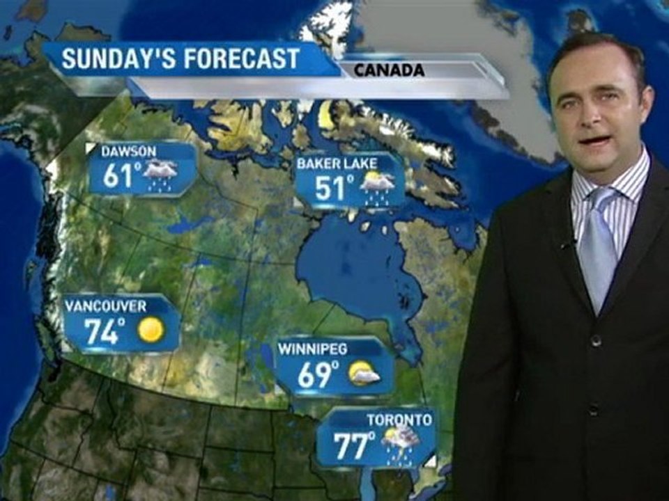 Canada Vacation Forecast - 08/31/2011