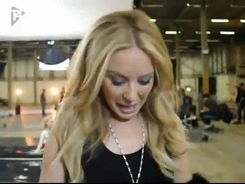 Kylie Minogue & Taio Cruz  - Higher   Behind The Scenes