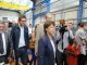 Primaires socialistes : Martine Aubry en campagne à Montceau-les-Mines (31/08/2011)