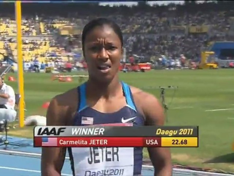 200м Женщины 2 забег Чемпионат Мира в Тэгу - www.MIR-LA.com