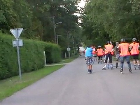 Suivez les participants de la Rando-roller 2011 à Carquefou