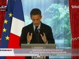 Nicolas Sarkozy : Discours a l'occasion de la 19ème conférence des ambassadeurs à l'Elysée