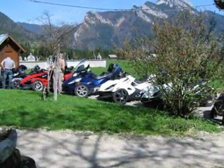 Les spyders  Road 38 en Chartreuse