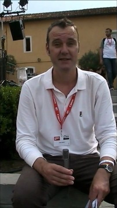 Peter Dench face au Couvent des Minimes à Perpignan pour le festival Visa