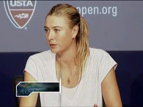 US Open - Sharapova - Habe solide gespielt