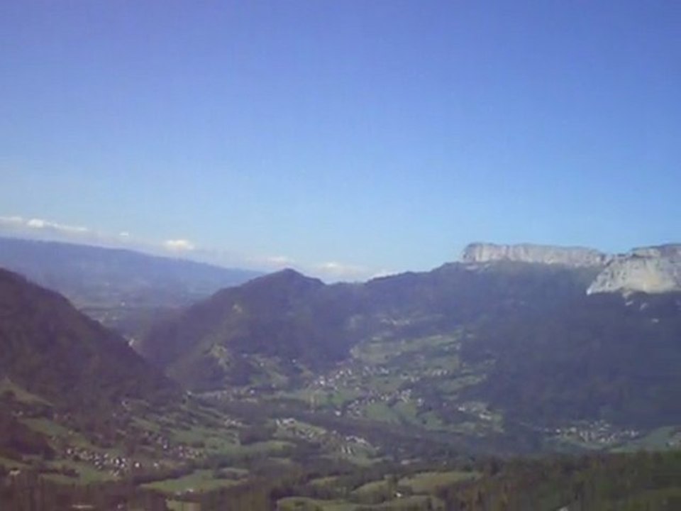 parapente au lac Annecy