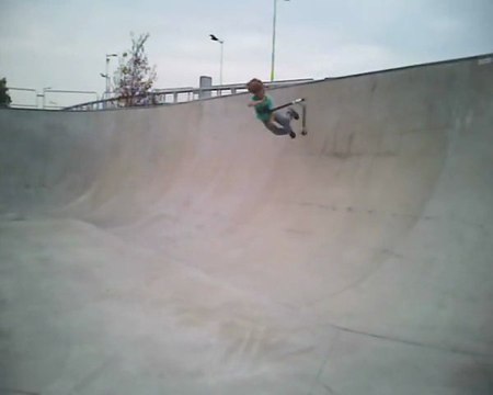 trotinette freestyle scoot 180 bowl de Courtrai