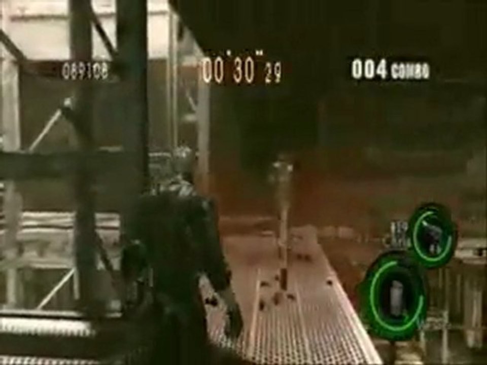 Resident evil 5 Rhino Charge Wesker