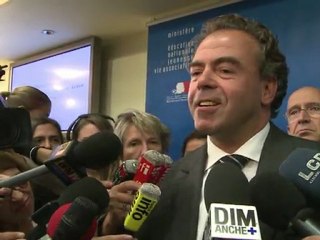 Luc Chatel présente la rentrée scolaire 2011