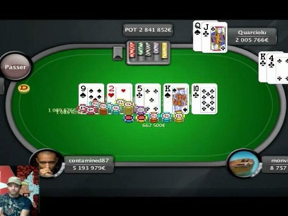 Poker - Table finale du Sunday special 31 08 2011