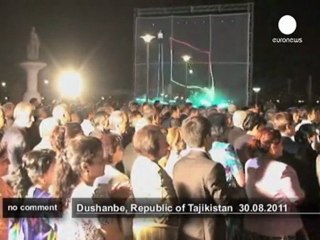 Le Tadjikistan possède le mât le plus... - no comment