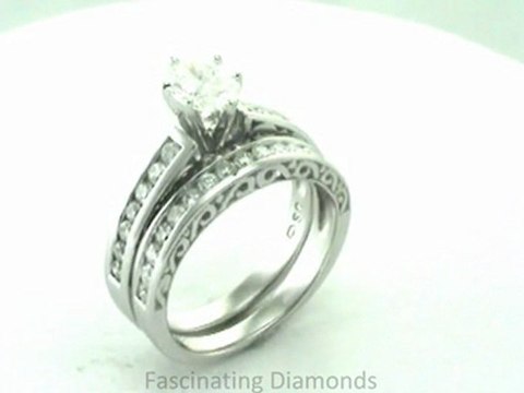 FDENS816OV Oval Shape Diamond Wedding Rings Set In Channel Setting