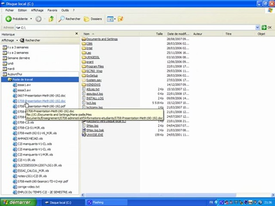 Découvrir le gestionnaire de fichiers windows