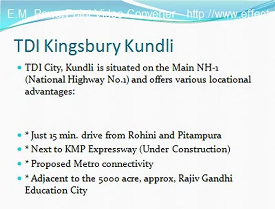 TDI Kingsbury @ 9910208778 @ Kingsbury Kundli @ TDI Kingsbury Flats @ TDI Kingsbury Price