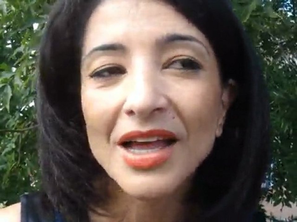 Question à Jeannette Bougrab lors des universités d'été du MEDEF